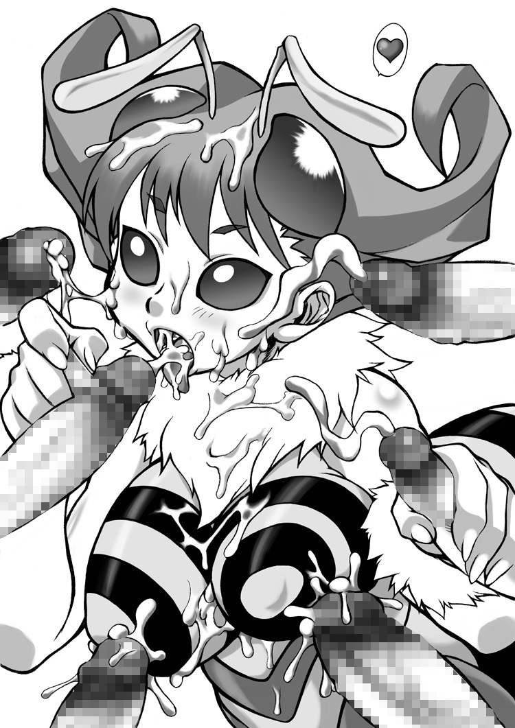 [Momochichi (noise)] Neko to Hachi no Hon (Darkstalkers) [Digital] page 21 full