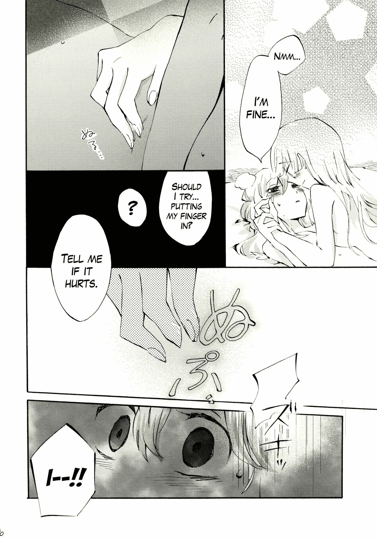 (Reitaisai 8) [Vivit Gray (Shinoasa)] Yawarakana Pulse | Gentle Pulse (Touhou Project) [English] page 29 full