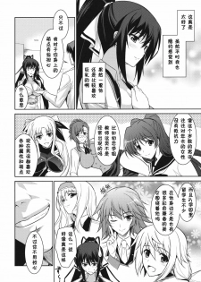(C81) [Type-G (Ishikagi Takashi)] Broom on the Frontline (IS ) [Chinese] [黑条汉化] - page 6