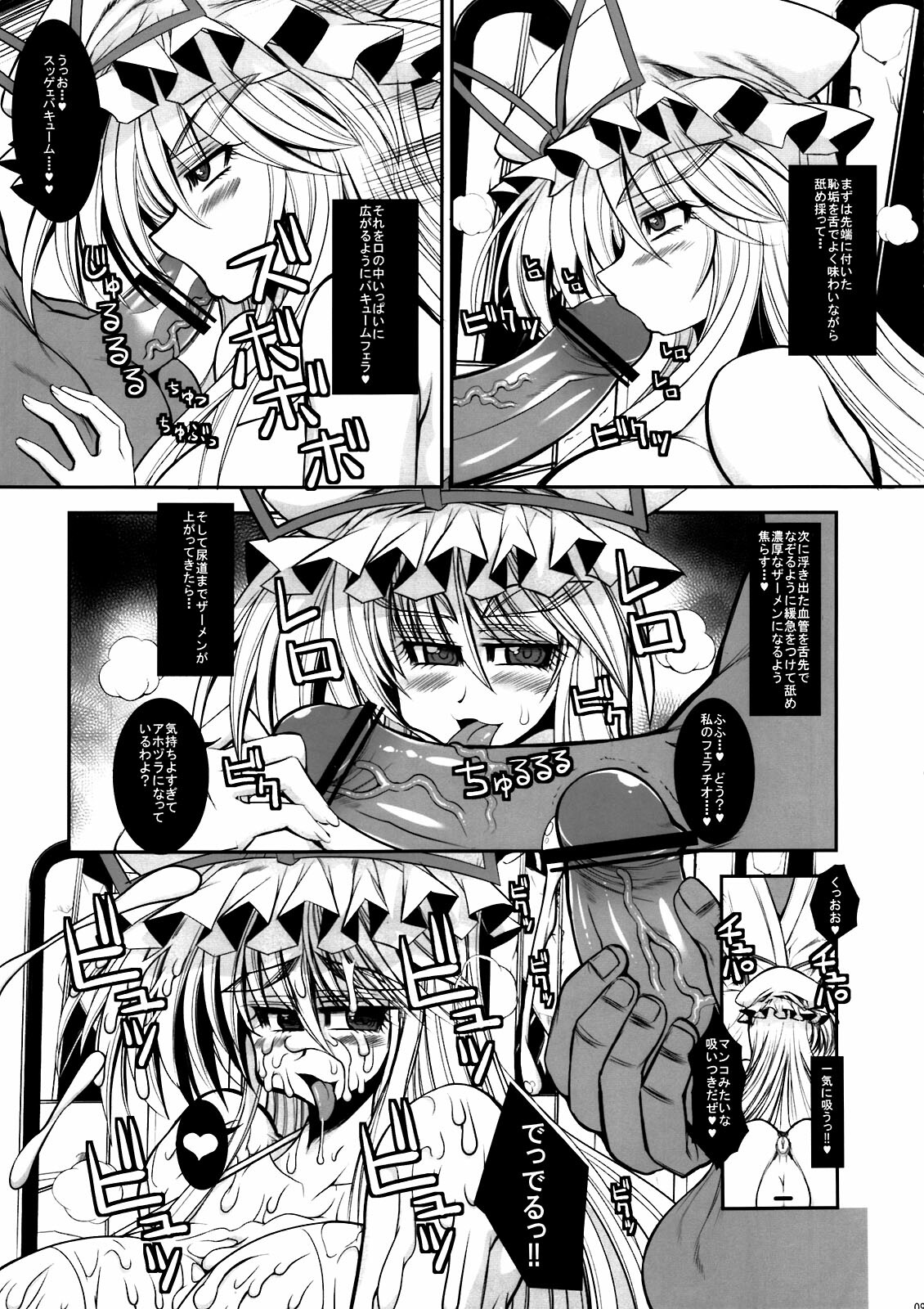 (C81) [Kikyakudou (Karateka Value)] Babar Zone (Touhou Project) page 9 full