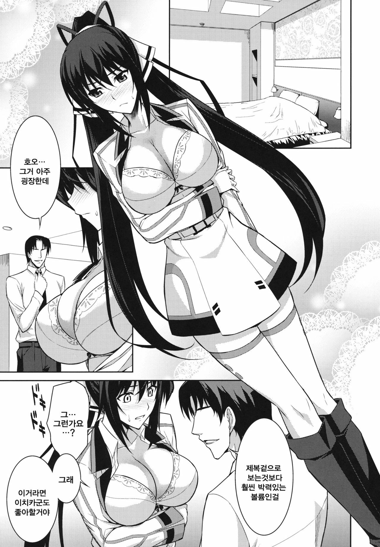 (C81) [Type-G (Ishigaki Takashi)] Broom on the Frontline (IS ) [Korean] page 5 full