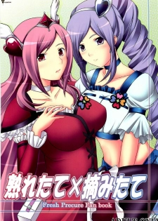 (C77) [Nezumitori (Kuronezumi)] Uretate x Tsumamitate (Fresh Precure!) [English] {Button}
