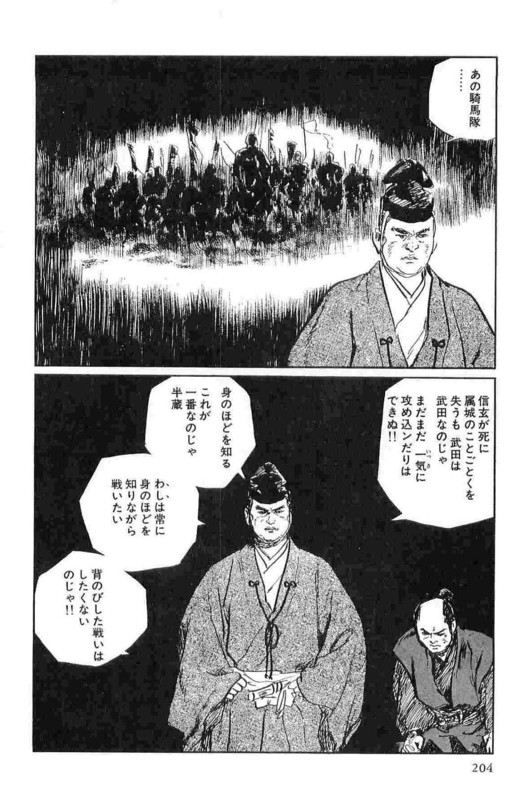 [Koike Kazuo, Kojima Goseki] Hanzou no Mon Vol.15 page 207 full