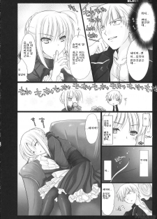 (C72) [UDON-YA (Kizuki Aruchu, ZAN)] BLACKxGOLD (Fate/hollow ataraxia) [Korean] [Decensored] - page 9