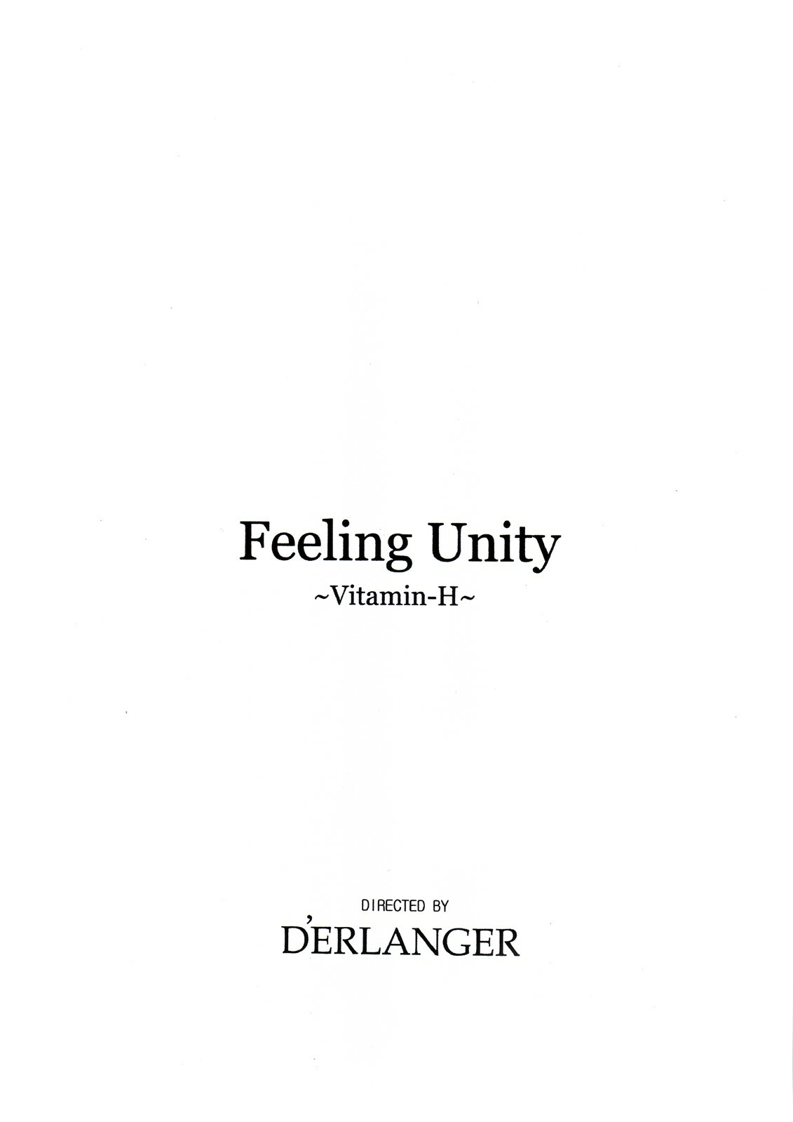 [D'ERLANGER (Yamazaki Show)] Feeling Unity page 16 full
