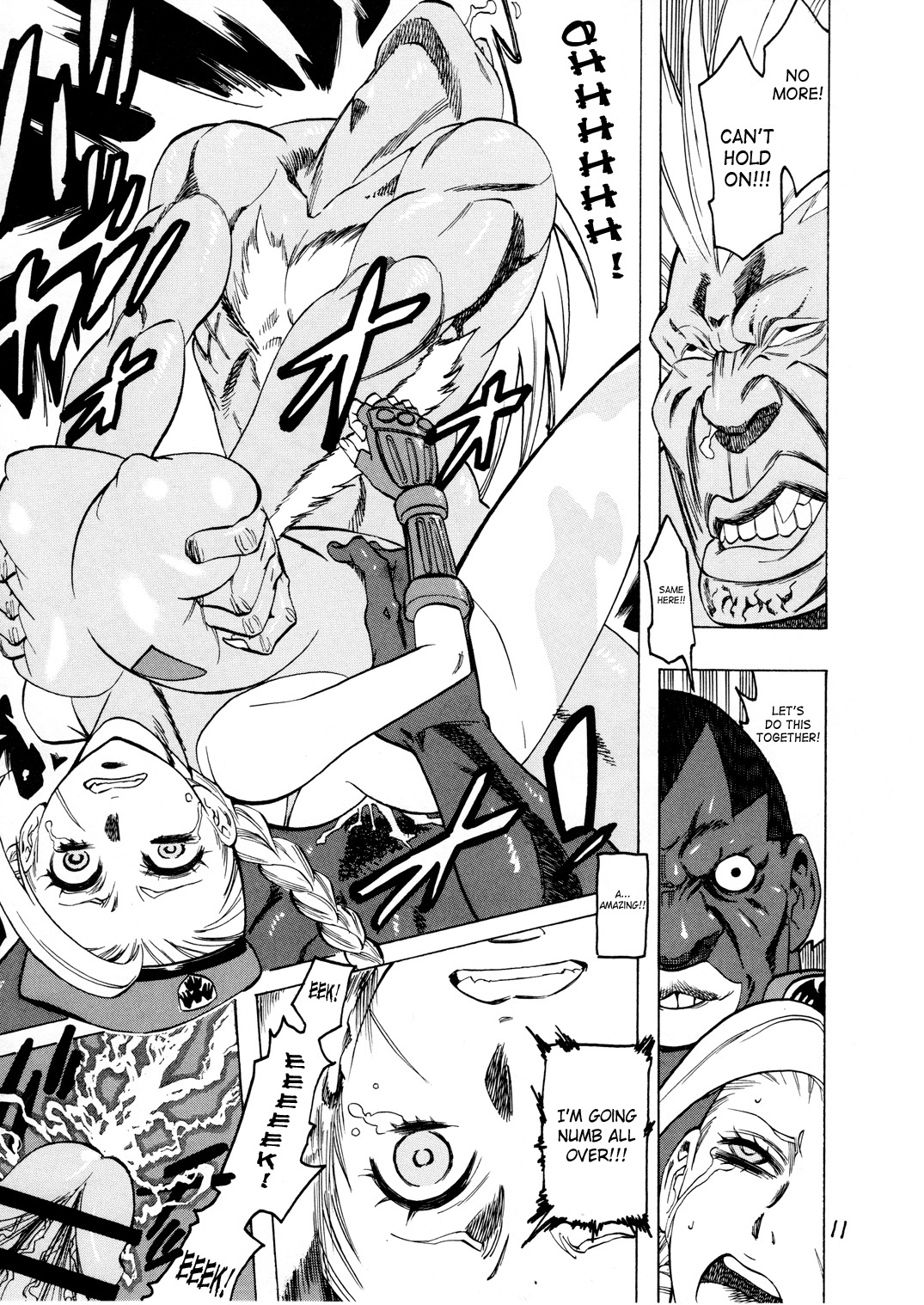 (SC45) [Torausa (nonjake)] Bokorareru Cammy | Cammy Beaten To A Pulp (Street Fighter) [English] [SaHa] page 10 full