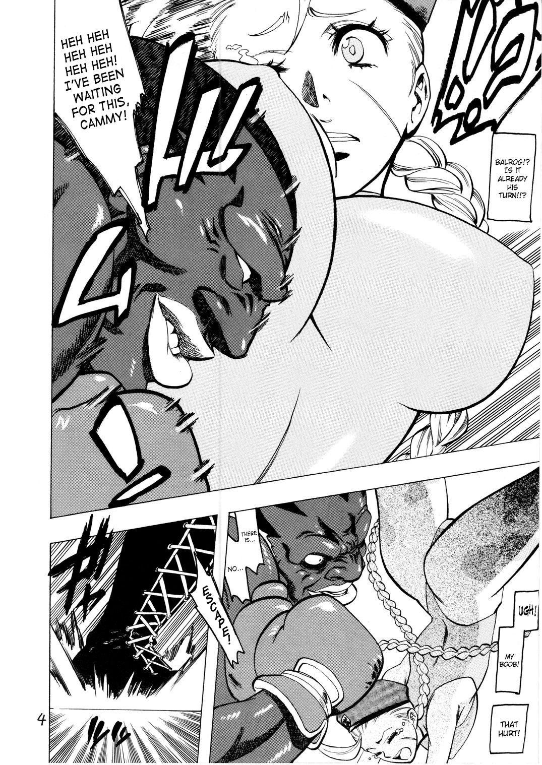(SC45) [Torausa (nonjake)] Bokorareru Cammy | Cammy Beaten To A Pulp (Street Fighter) [English] [SaHa] page 3 full
