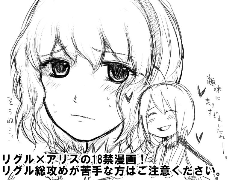 [Nodoka] 【リグル総攻め】リグル×アリス漫画とリグル×白蓮漫画 (Touhou Project) page 15 full