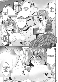 (Reitaisai 8) [Nounai Ekijiru (Somejima)] Himawari no Koyashi (Touhou Project) [Spanish] - page 6