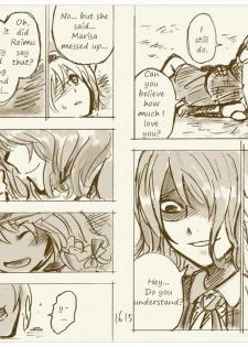 [Charin] At Marisa's Grave (Touhou Project) [English] - page 8