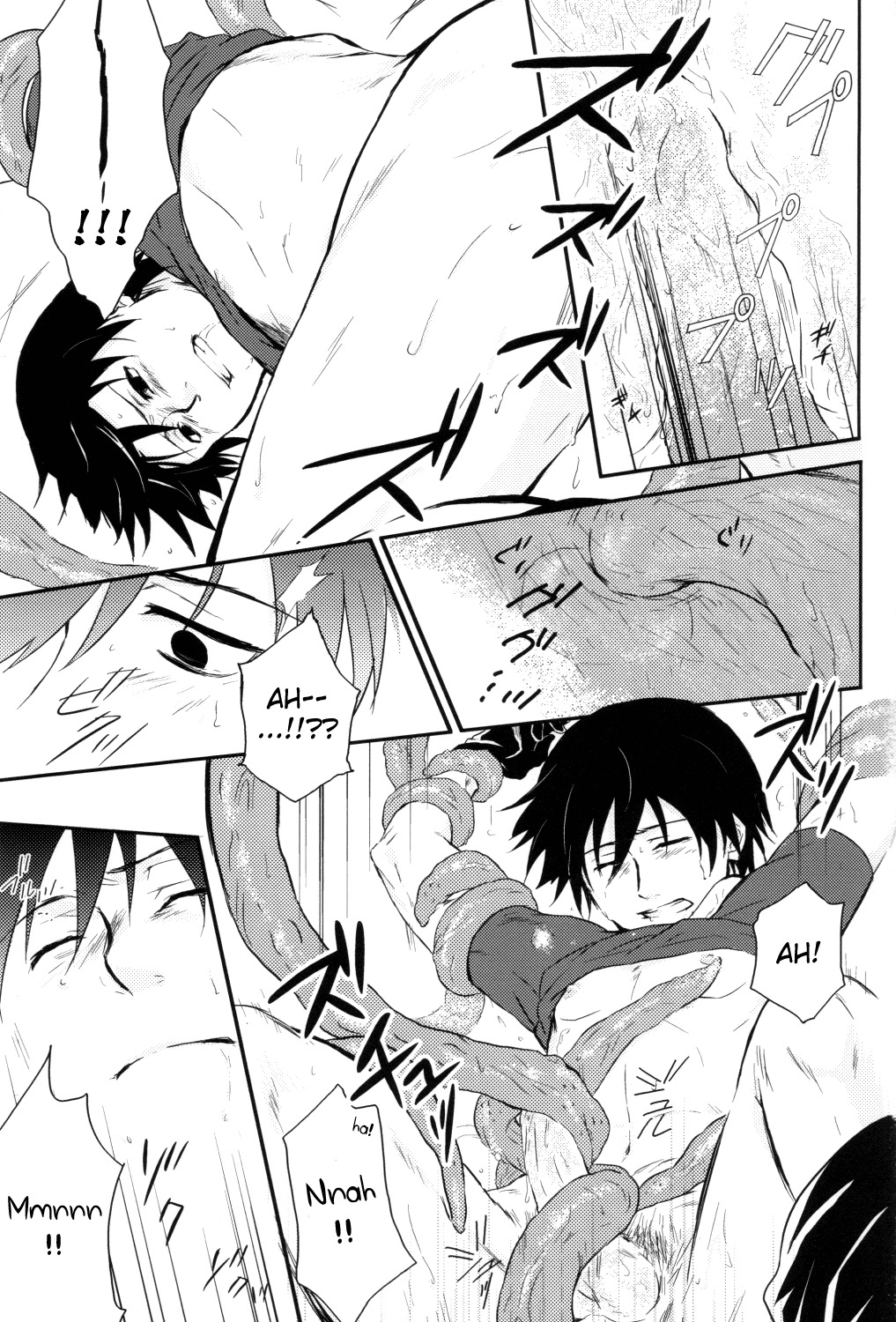 (Luca/Mrmn) Inran Explosion (Darker than Black) [ENG] =Short Wharf= page 13 full
