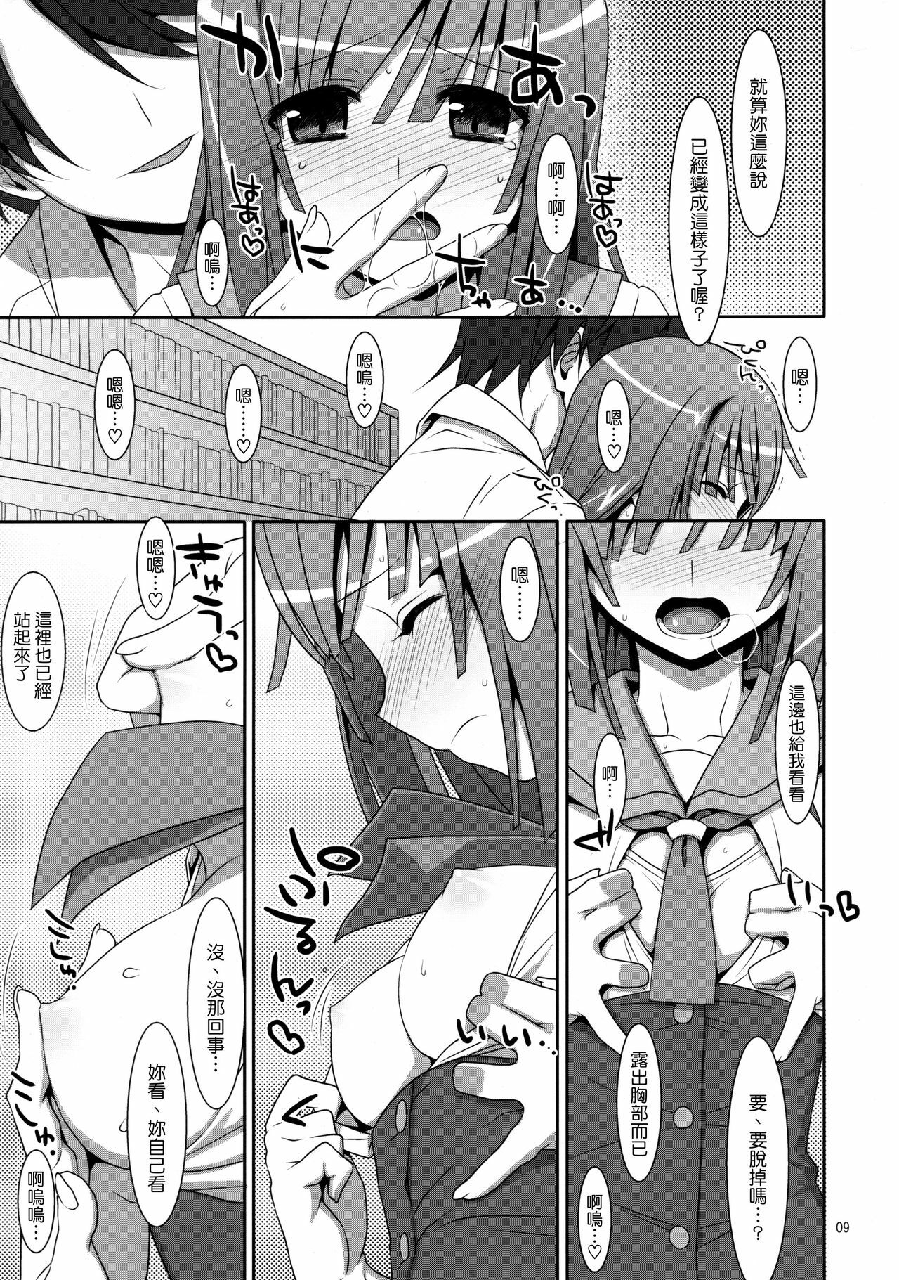 (C80) [TIES (Takei Ooki)] Nadeko Silent (Bakemonogatari) [Chinese] [Genesis漢化] page 8 full