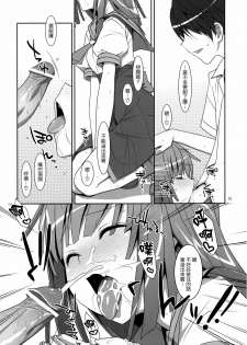 (C80) [TIES (Takei Ooki)] Nadeko Silent (Bakemonogatari) [Chinese] [Genesis漢化] - page 14