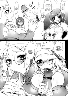 (COMIC1☆4) [OTOMEKIBUN (Sansyoku Amido.)] Koushoku na Kami no Tsukai (Queen's Blade) [English] [CGrascal] - page 8