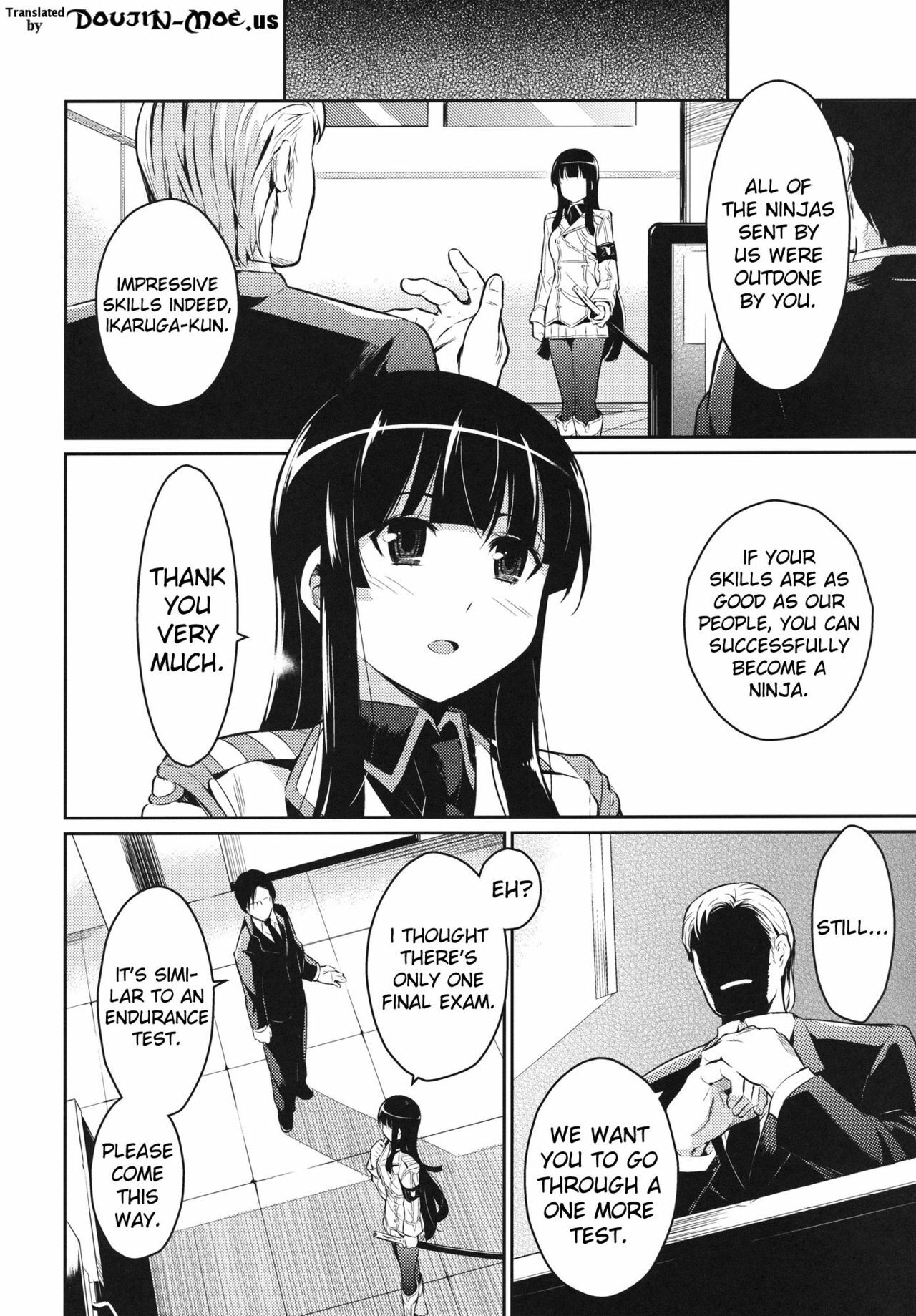 (C81) [Kusari Caterpillar (Yoshiron)] Shinobi no Mon | Shinobi's Gate (Senran Kagura) [English] page 3 full