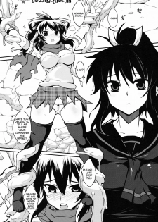 (C81) [YOMOTHUHIRASAKA (bbsacon)] Ochiru Hana Inyoku no Hebi | Falling Flower, Snake of Lust (Senran Kagura) [English] {doujin-moe.us} - page 4