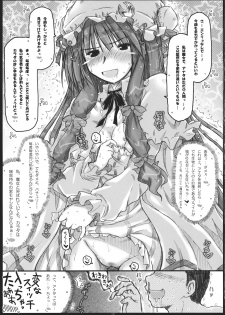 (C81) [Ankoku-Bousougumi (Ainu Mania)] Dereru Daitoshokan (Touhou Project) - page 13