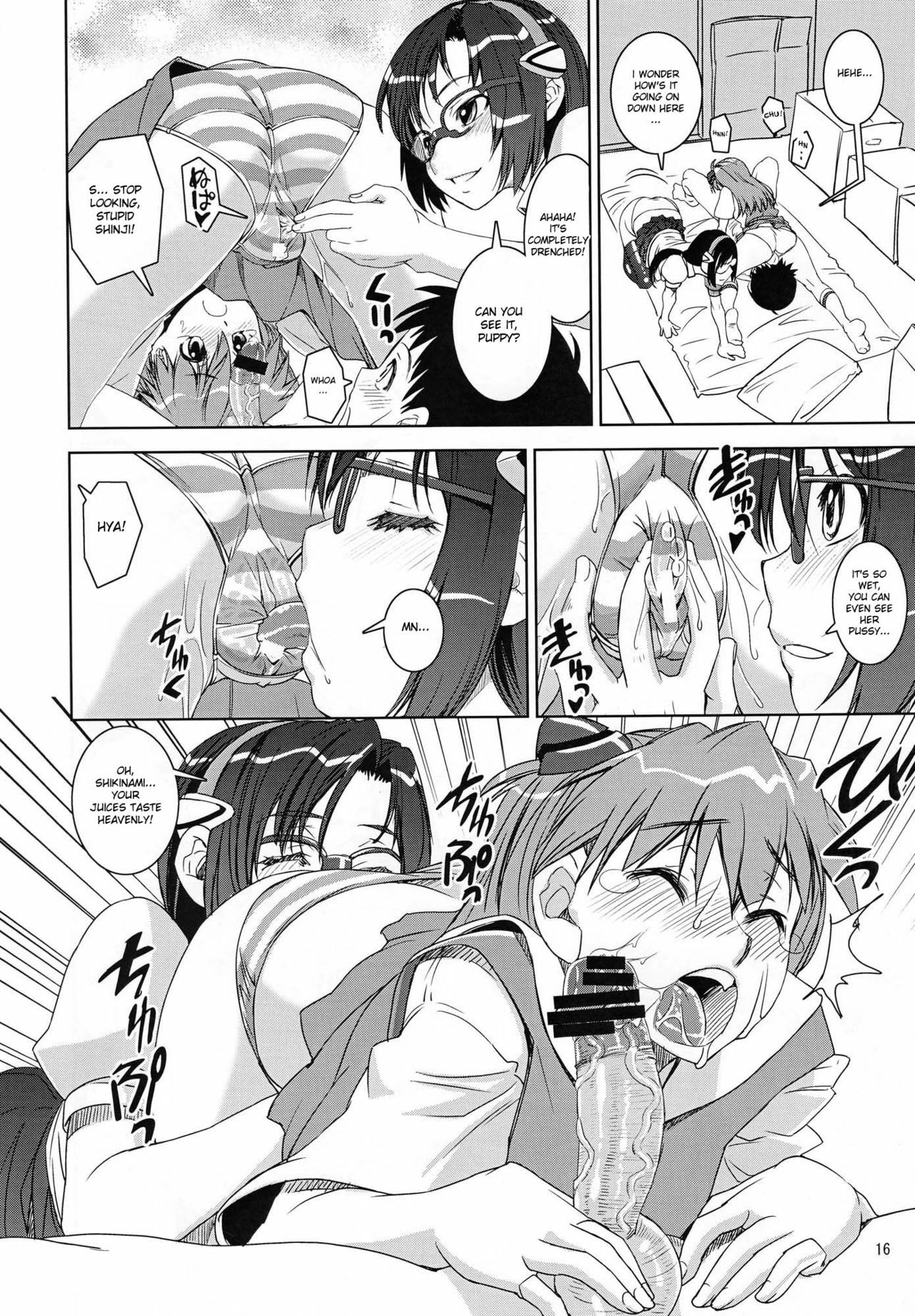 (COMIC1☆4) [KATAMARI-YA (Kanetsuki Masayoshi, Shinama)] MAKI-SHIKI (Neon Genesis Evangelion) [English] [doujin-moe.us] page 15 full