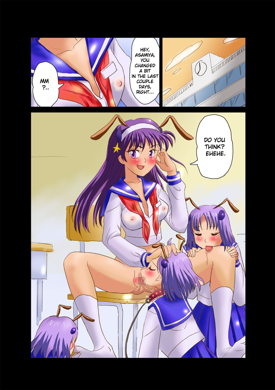 [Logiere] Ninshin Futa Rape Q (Darkstalkers, King of Fighters) [English] page 35 full