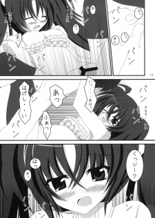 [DAME'S (Zono)] Medatsu no Iyaya mon (Mahou Shoujo Lyrical Nanoha Vivid) [Digital] - page 12
