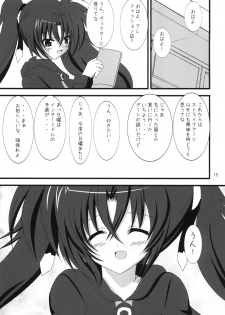 [DAME'S (Zono)] Medatsu no Iyaya mon (Mahou Shoujo Lyrical Nanoha Vivid) [Digital] - page 14