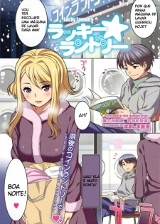 [Hamashima Shigeo] Lucky Laundry (COMIC HOTMiLK 2010-02) [Portuguese-BR] [mini hentai]