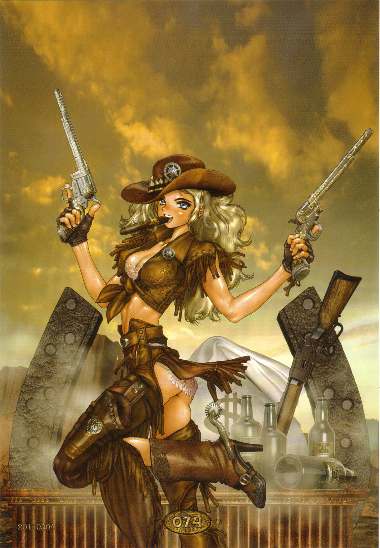 [Masamune Shirow] PIECES 8 WILD WET WEST page 79 full