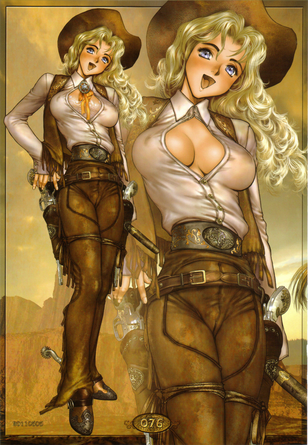 [Masamune Shirow] PIECES 8 WILD WET WEST page 81 full