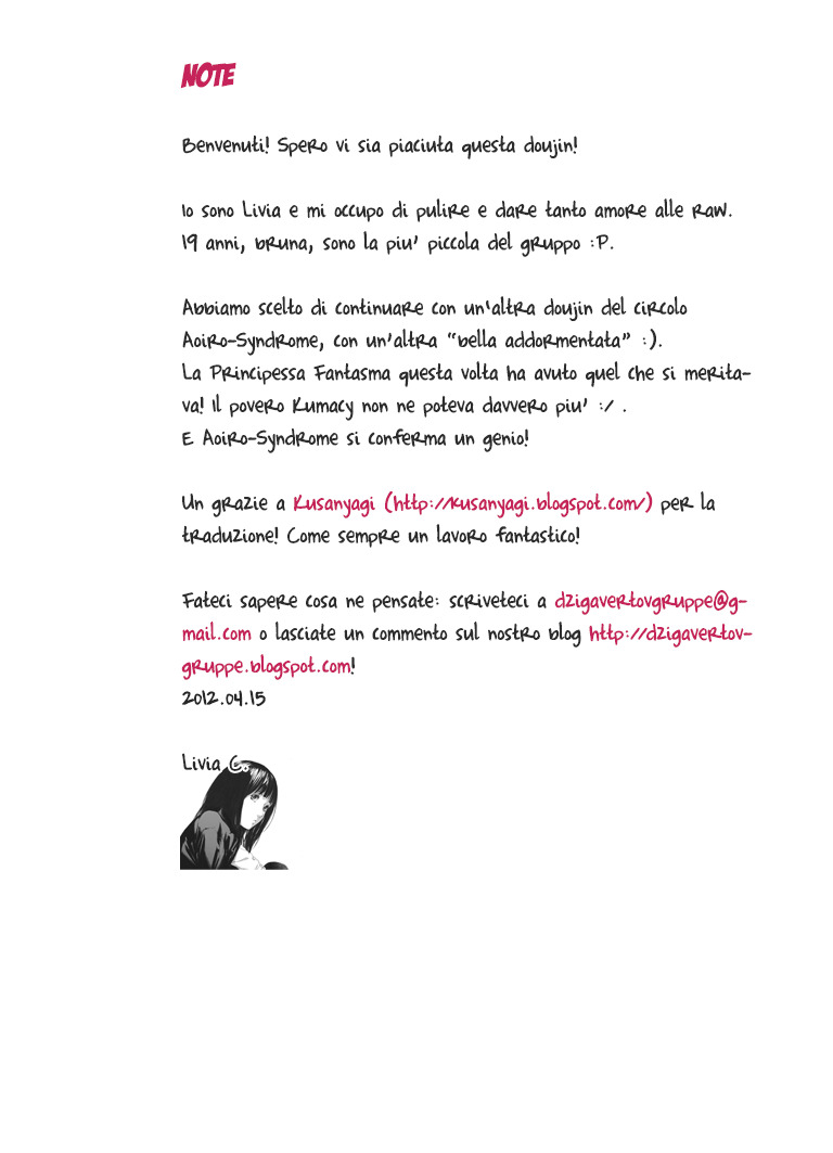 [Aoiro-Syndrome (Yuasa)] Gyakushuu no Kumashi (One Piece) [Italian] =DZIGA VERTOV= page 7 full