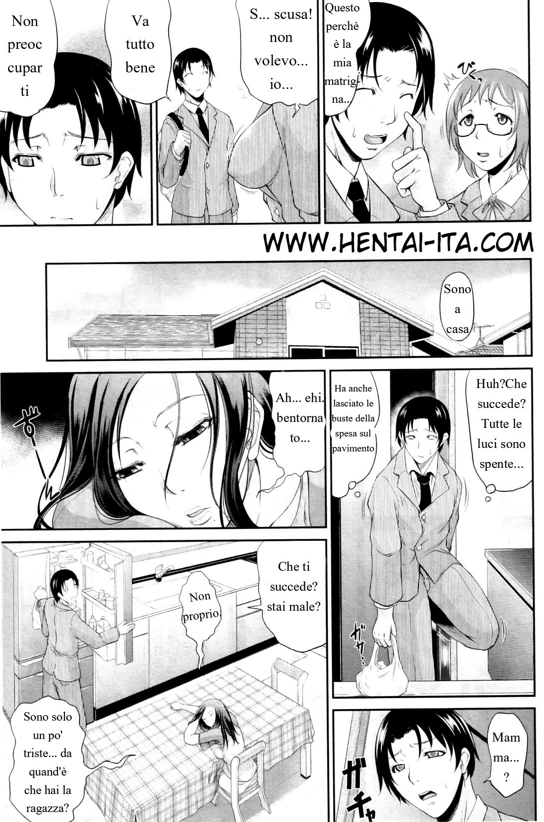 [Toguchi Masaya] Mama no Kyouikuteki Shidou | Mommy's Sex Education (COMIC MILF 2011-12) [Italian] [Hentai-Ita] page 3 full