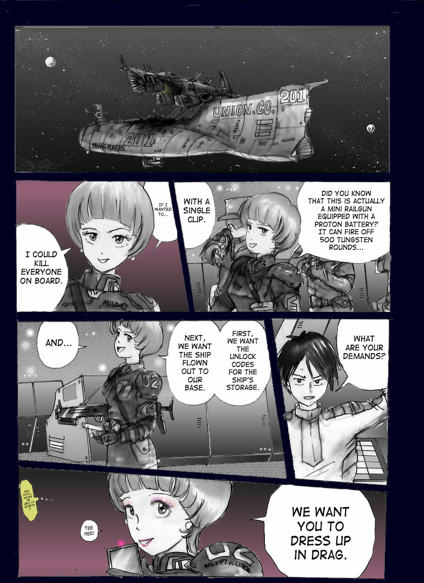 Milda7 – Female Clothing Vaporization of Shame [SaHa] page 12 full