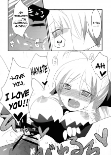 (SC52) [Slime Kikaku (Kuriyuzu Kuryuu)] A-tan no Aishiau dake no Kantan na Oshigoto. | The Simple Work of Loving A-tan Alone (Hayate no Gotoku!) [English] [life4Kaoru] - page 19