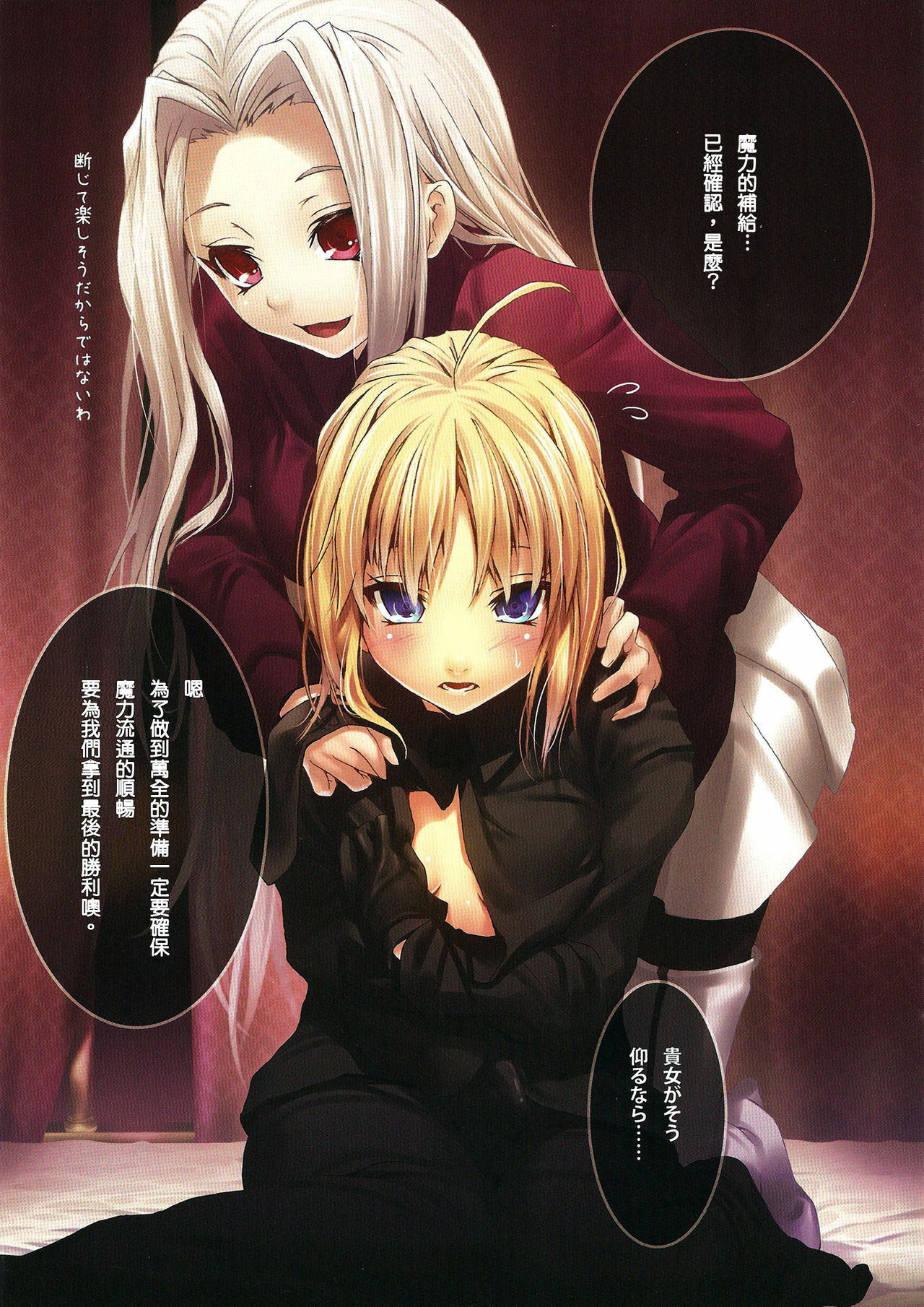 (C81) [Nilitsu Haihan (Nilitsu)] Master no Iu Toori (Fate/Zero) [Chinese] [天鹅之恋] page 5 full