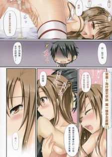 (PF16) [TwinBox (Hanahanamaki, Sousouman)] Himitsu no Shinkon Nikki - 秘密的新婚日記 (Sword Art Online) [Chinese] - page 13