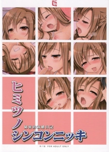 (PF16) [TwinBox (Hanahanamaki, Sousouman)] Himitsu no Shinkon Nikki - 秘密的新婚日記 (Sword Art Online) [Chinese] - page 17