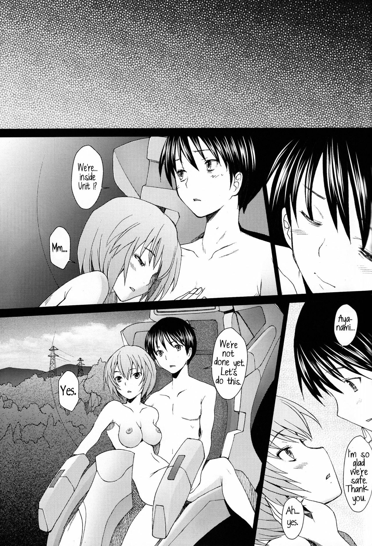 (C81) [Kohakutei (Sakai Hamachi)] EDEN -Rei11- (Neon Genesis Evangelion) [English] =TV= page 9 full