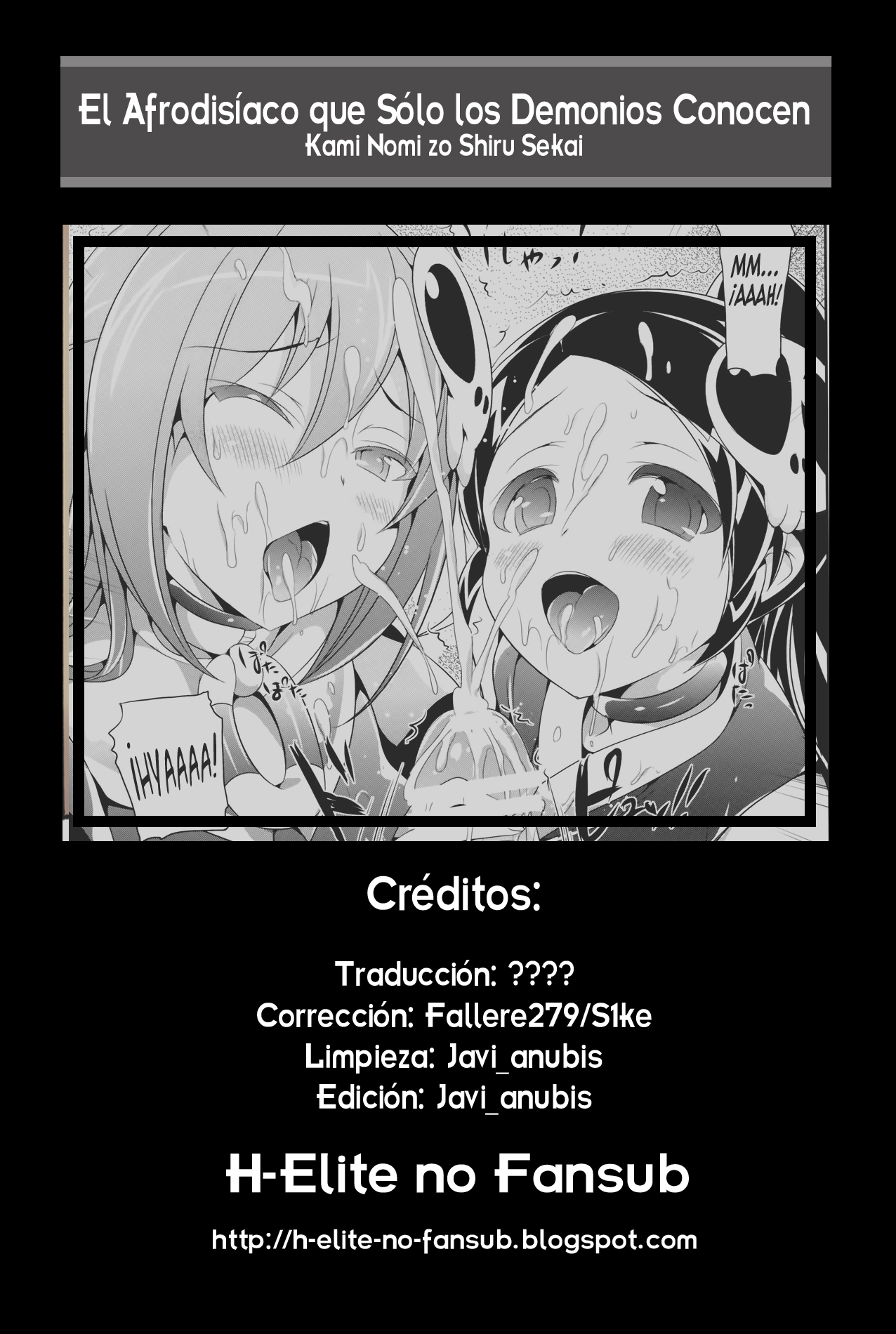 [Neko wa Manma ga Utsukushii (Hisasi)] Akuma Nomi zo Shiru Biyaku | El afrodisíaco que Sólo los Demonios Conocen (The World God Only Knows) [Spanish] [H-Elite] page 26 full