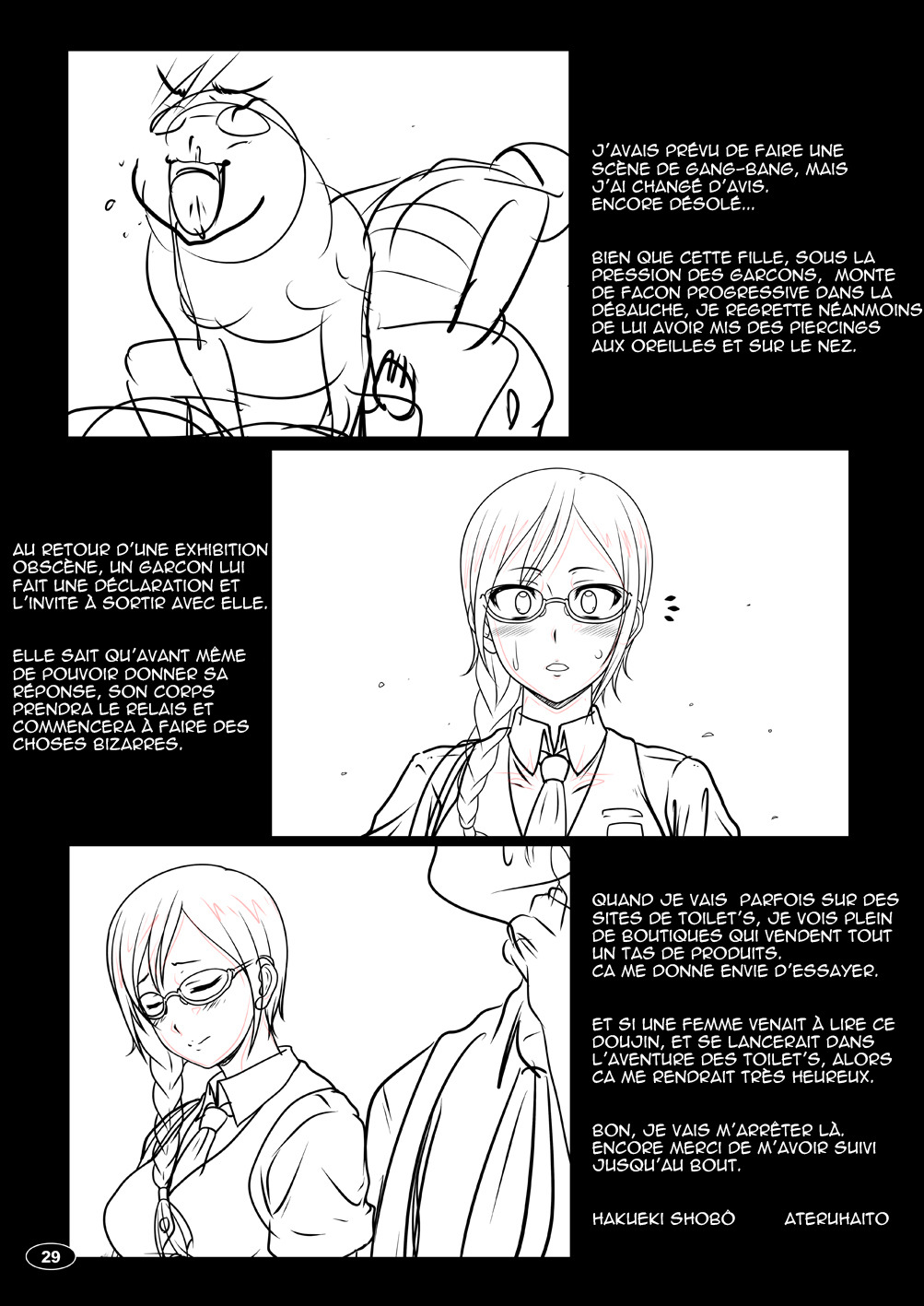 (COMIC1☆6) [Hakueki Shobou (A-Teru Haito)] Nyou o Kakeru Syoujyo [French] [Digital] page 28 full