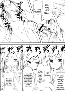 (C79) [Mousoudokei (Iwasaki Takashi)] Shinyuu no Atashi ga Konnatokorode Okasa Reru Wake ga Nai | My Best Friend Can't Have Me Raped Like This (Ore no Imouto ga Konna ni Kawaii Wake ga Nai) [ - page 4