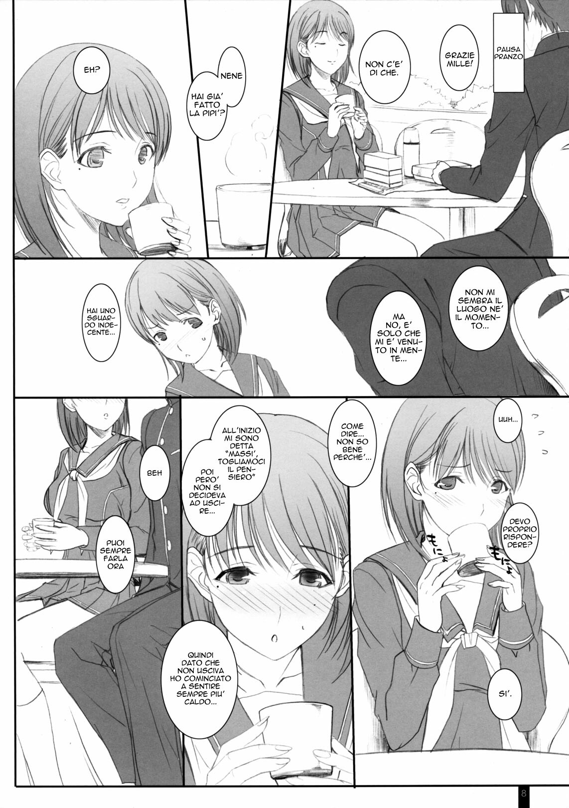 (C79) [KEMOKOMOYA (Komori Kei)] Omelette Nene-san (Love Plus) [Italian] [Maipantsu] page 7 full