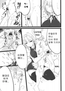 (Reitaisai 9) [Hisagoya (Momio)] Sakuya (Touhou Project) [Korean] - page 10