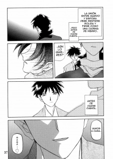 [Sankaku Apron (Sanbun Kyouden)] Suna no Kusari ANOTHER END [Spanish] {Pi-b} - page 37