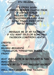 (C80) [Kurosawa pict (Kurosawa Kiyotaka)] Hiyori Otoshi (Sora no Otoshimono) [English] [Frizky] - page 26