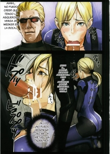 (C79) [Shoujo Kakei (inkey, Izumi Banya)] Jill Valentine Choukyou Kiroku | Jill Valentine Training Records (Resident Evil) [Spanish] {El nido del Cóndor} - page 7