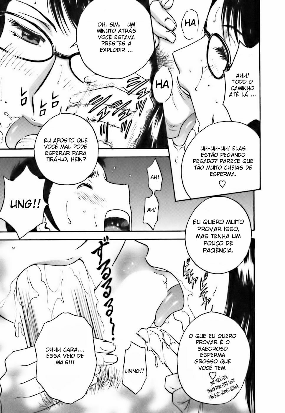 [Hidemaru] Mo-Retsu! Boin Sensei 3 [Portuguese-BR] [Hentaihome] page 84 full
