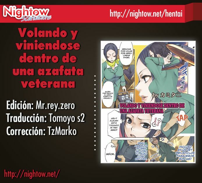 [Kamitani] Veteran Ste to Iku Chitsudashi Flight | Volando y viniendose dentro de una azafata veterana (ANGEL Club 2011-06) [Spanish] [Nightow] page 10 full