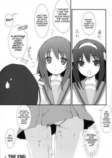 [Toward the Sky (Yuuka)] Honto wa Okotteru no yo! Baka... | I Really Am Angry! Idiot... (Suzumiya Haruhi no Yuuutsu) [English] [life4Kaoru] [Decensored] [2011-04-22] - page 18
