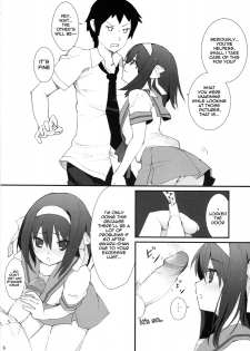 [Toward the Sky (Yuuka)] Honto wa Okotteru no yo! Baka... | I Really Am Angry! Idiot... (Suzumiya Haruhi no Yuuutsu) [English] [life4Kaoru] [Decensored] [2011-04-22] - page 5