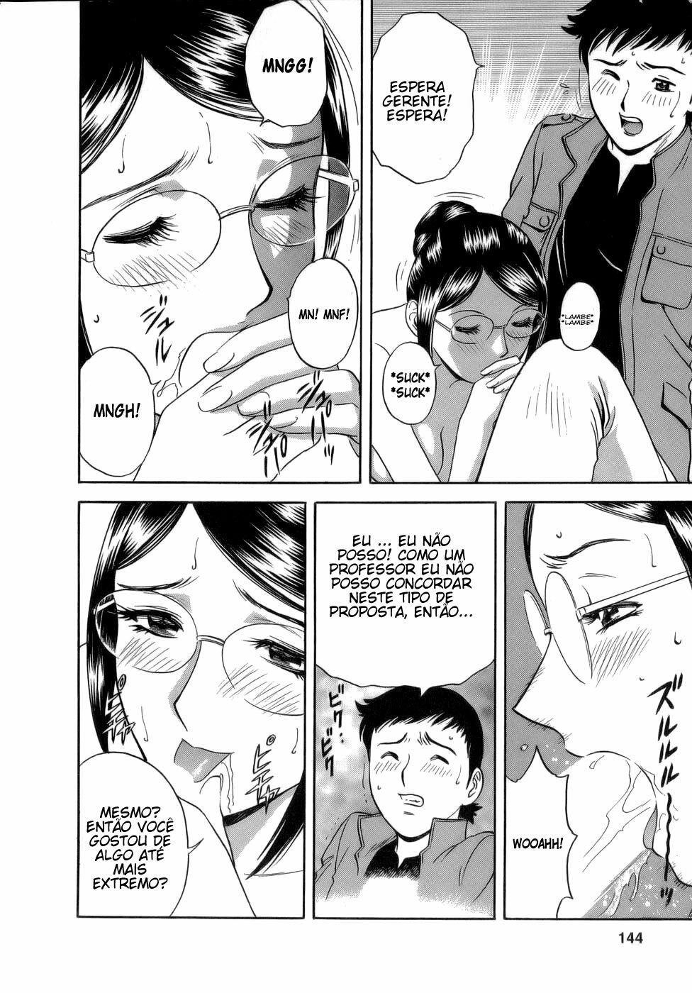[Hidemaru] Mo-Retsu! Boin Sensei 1 [Portuguese-BR] [HentaiPie] page 144 full