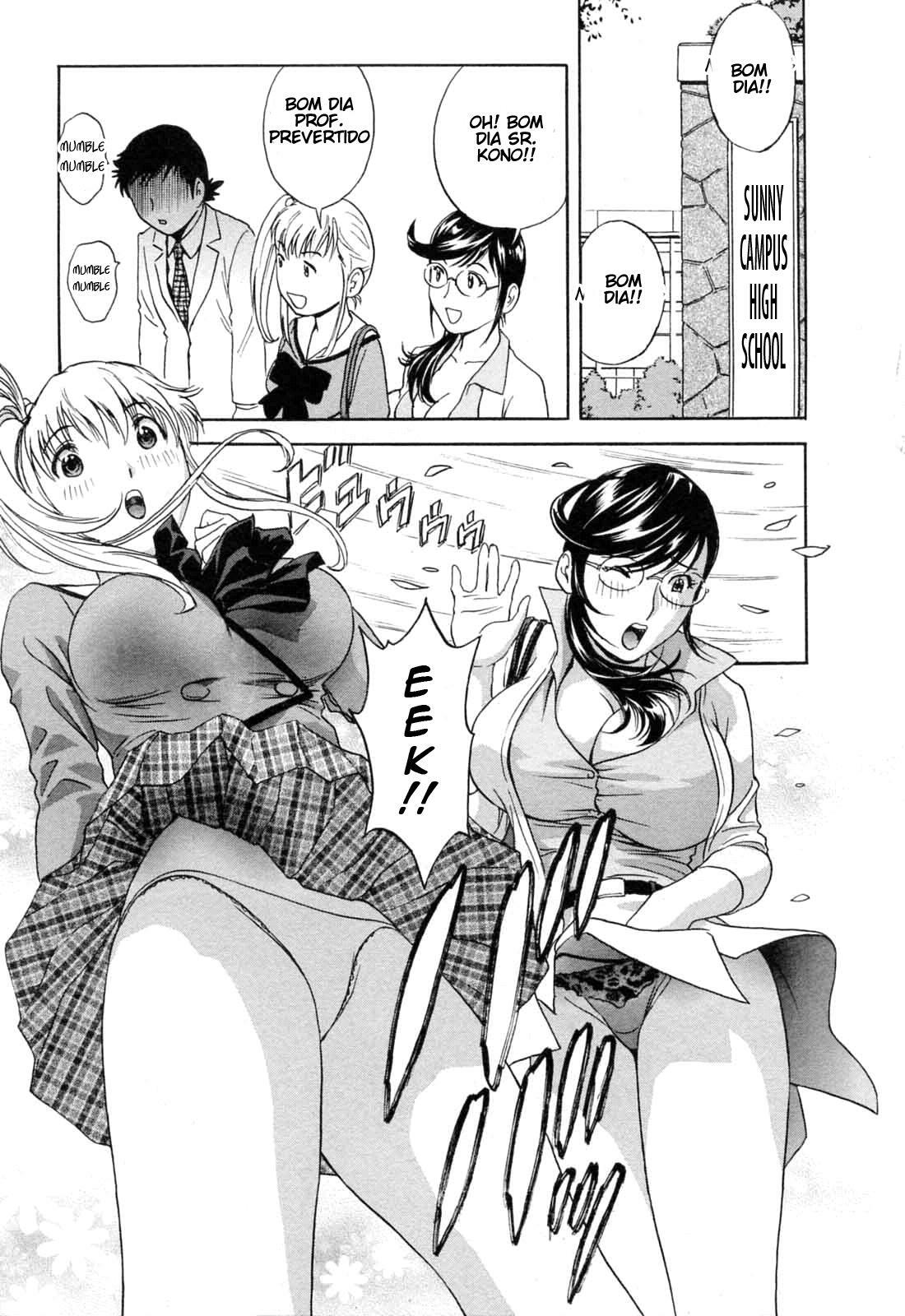 [Hidemaru] Mo-Retsu! Boin Sensei 5 [Portuguese-BR] [Soumaishentai] page 93 full